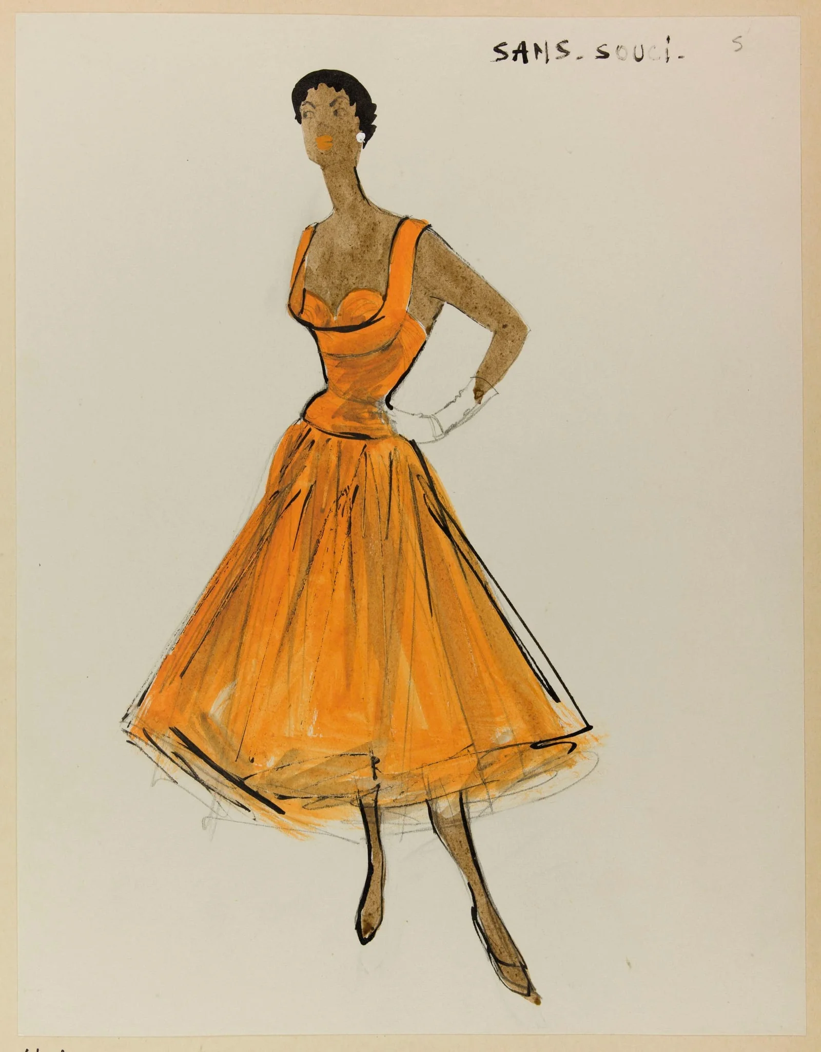 Sans-souci, by Marie-Louise Carven, 1953