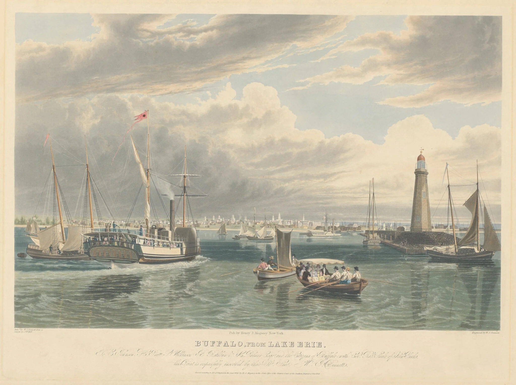 Buffalo, from Lake Erie