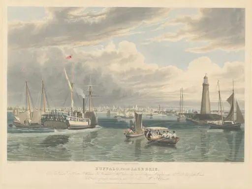 Buffalo, from Lake Erie