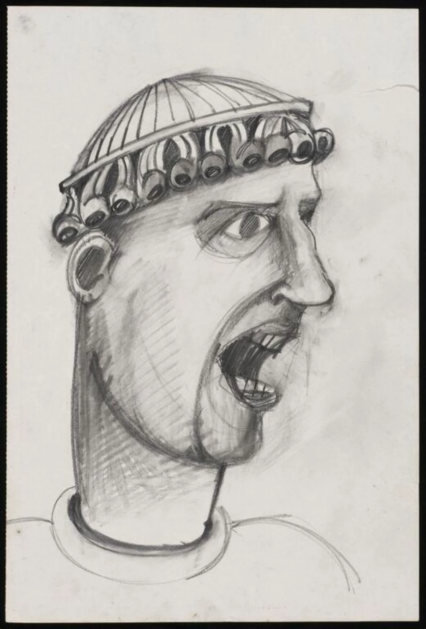 Study for Greek Head V, by David Reekie, 1993