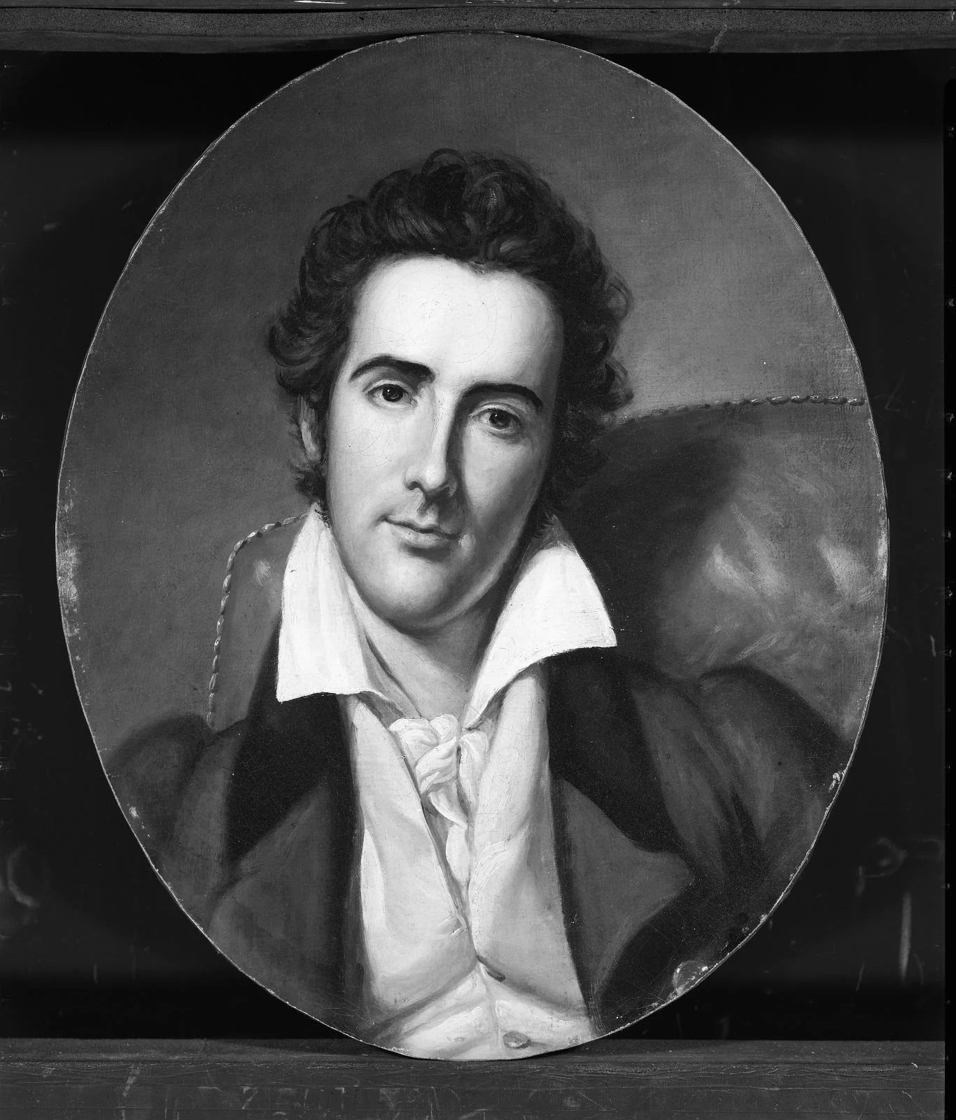 Dr. John Davidson Godman, by Rembrandt Peale, oil, 1828
