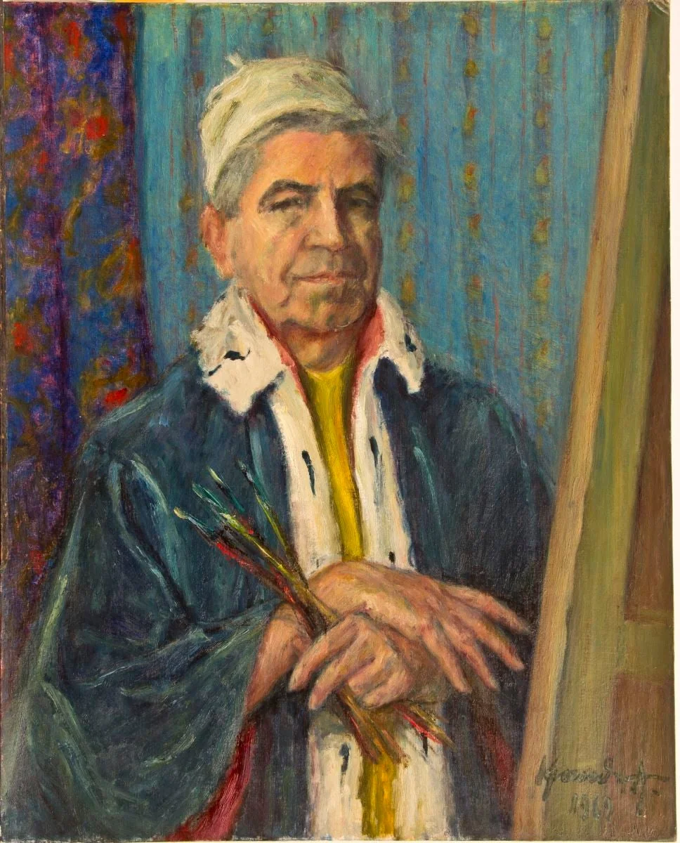 Autoportretul lui Hrandt Avakian, by Hrandt Avakian, 1969