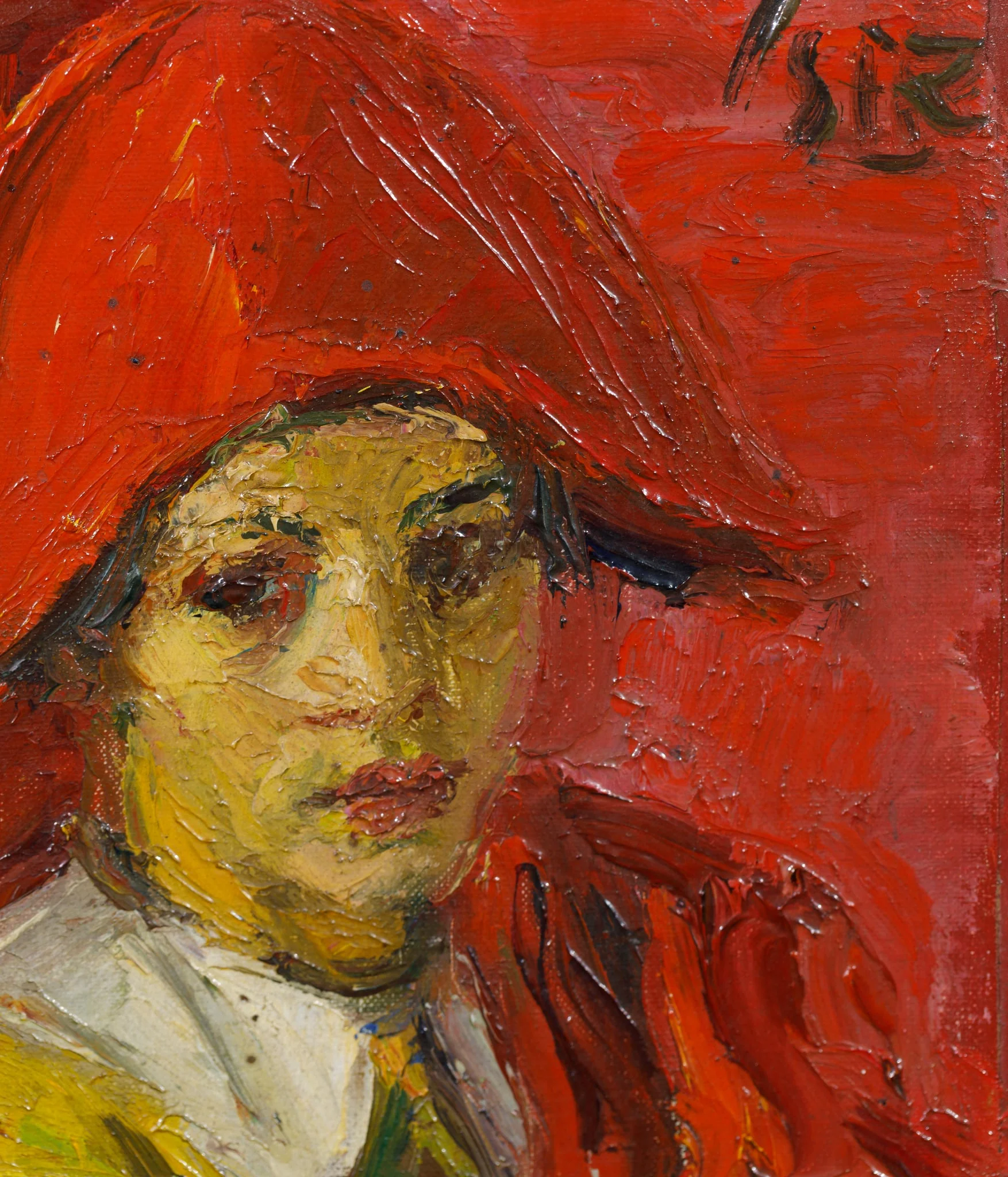 Paulina în costum de arlechin