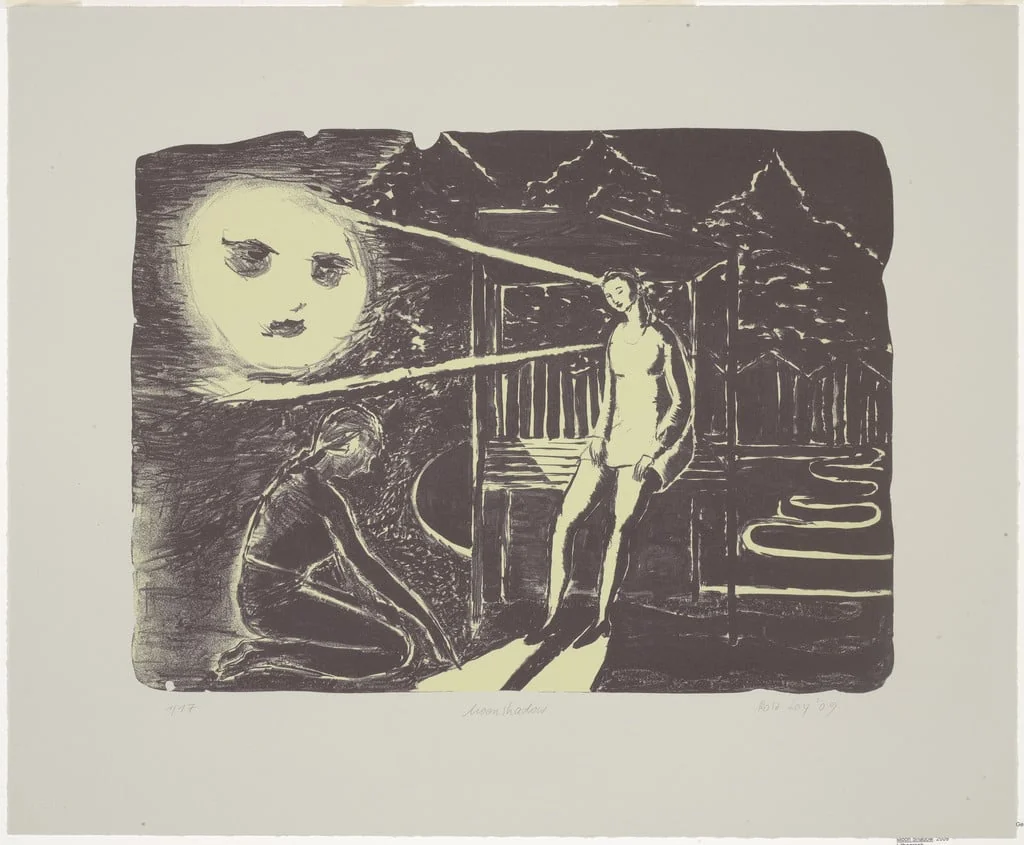 Untitled, by Rosa Loy, ink, 2009