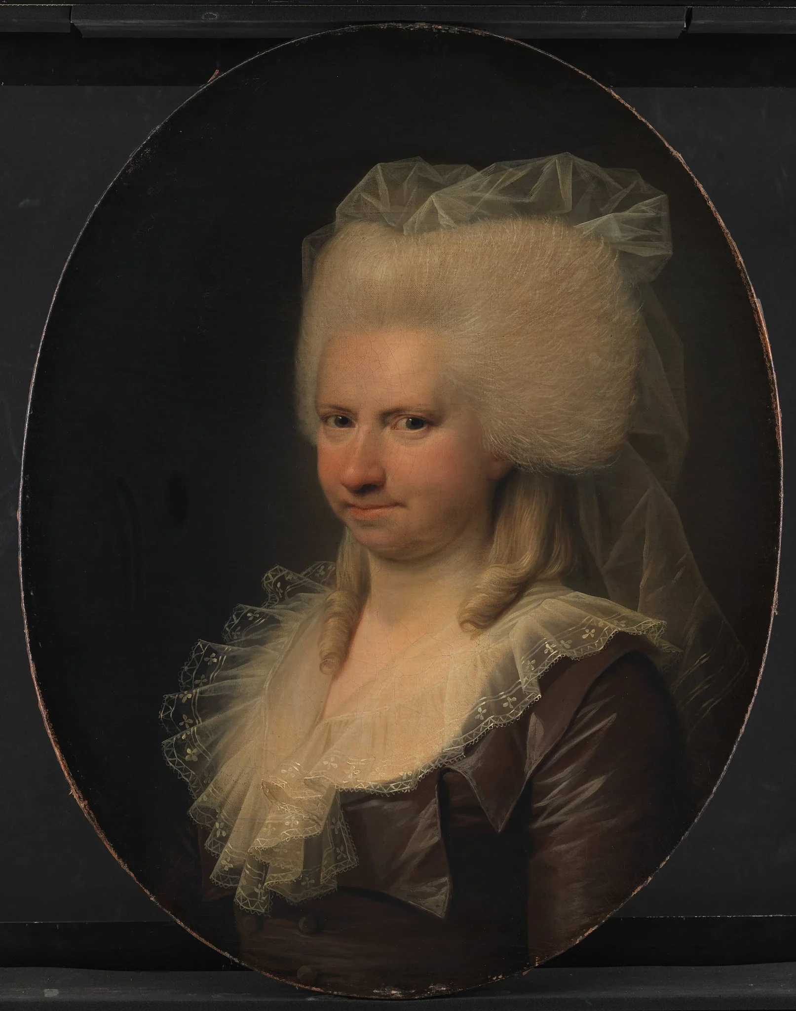 Charlotte Sophie Gerner, f. Rasch, Henrik Gerners hustru, by Unknown, 1785