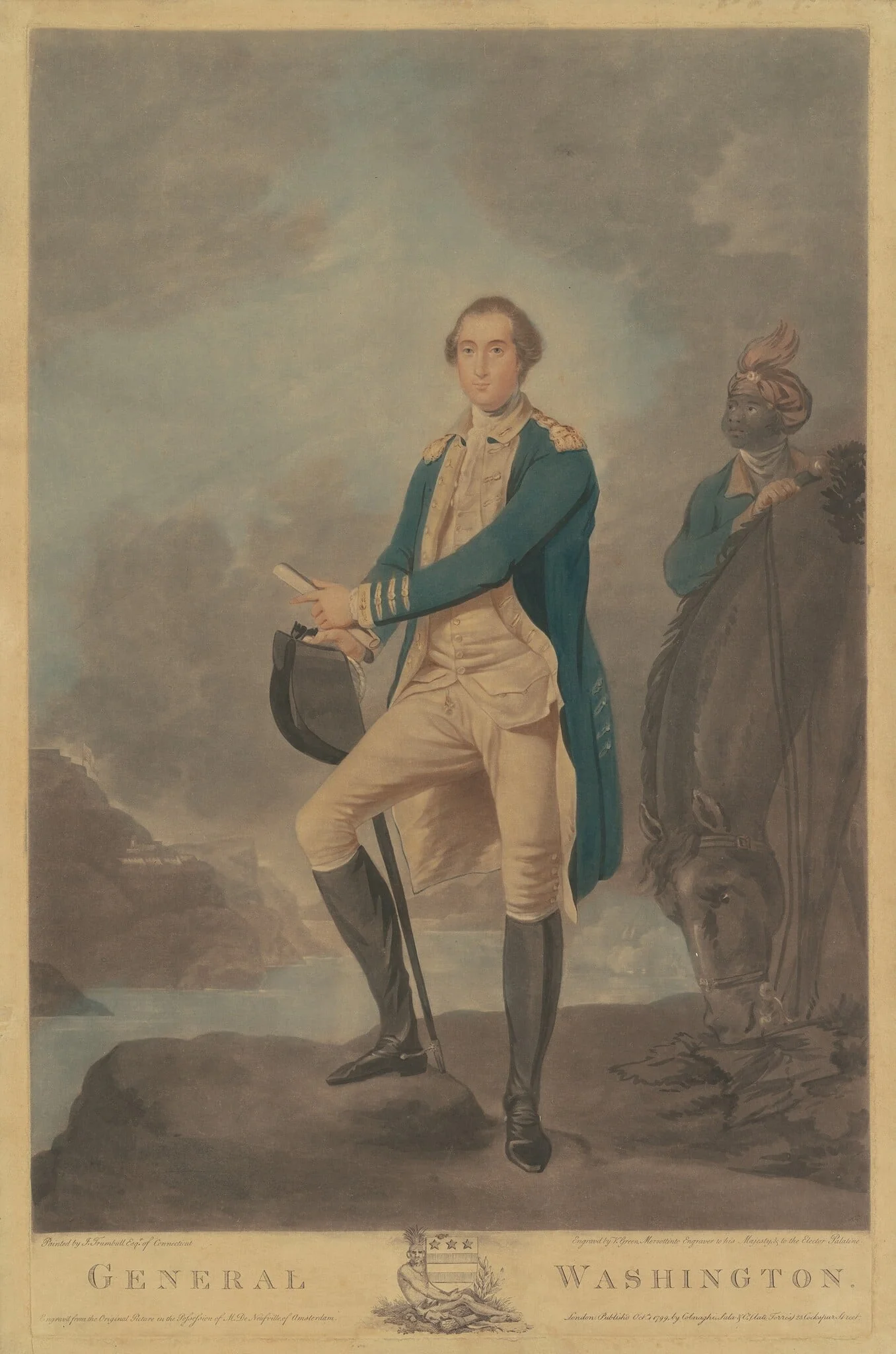 General Washington, by Valentine Green, ink, 1799