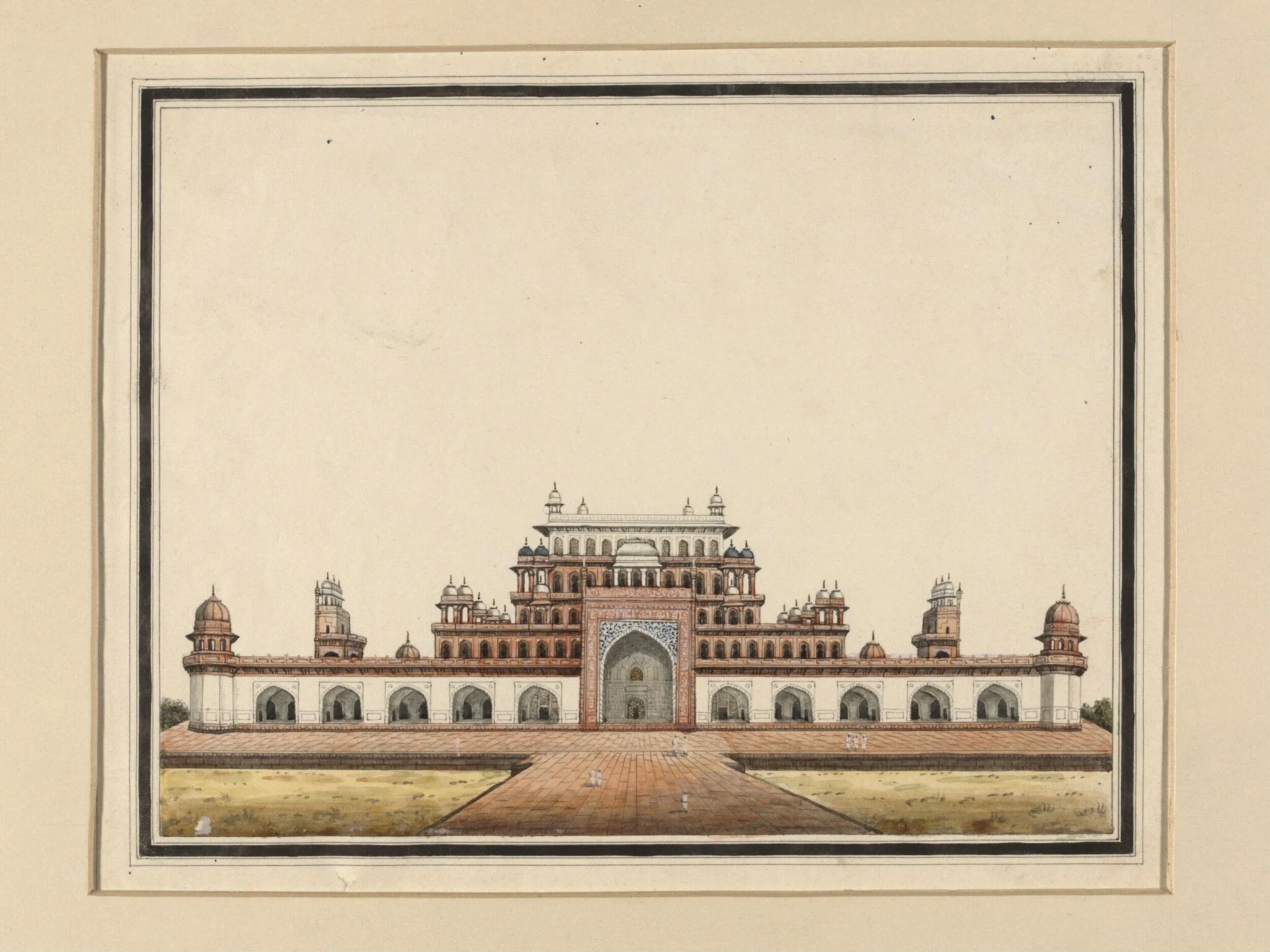 Untitled, by Mazhar Ali Khan, paint, 1840