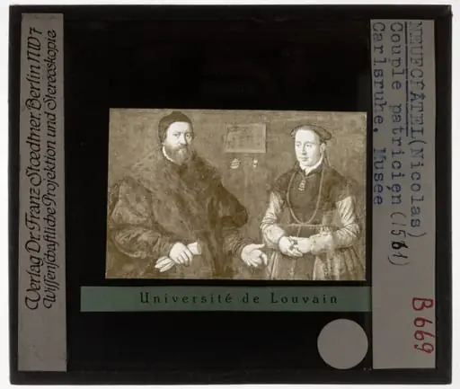 Nicolas Neufchatel. Portret van Balthasar Dörrer en zijn tweede vrouw Magdalena Bayerin