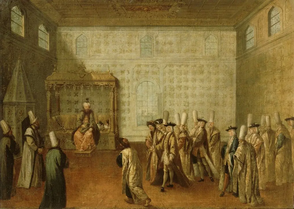 Empfang der französischen Gesandten (1699)