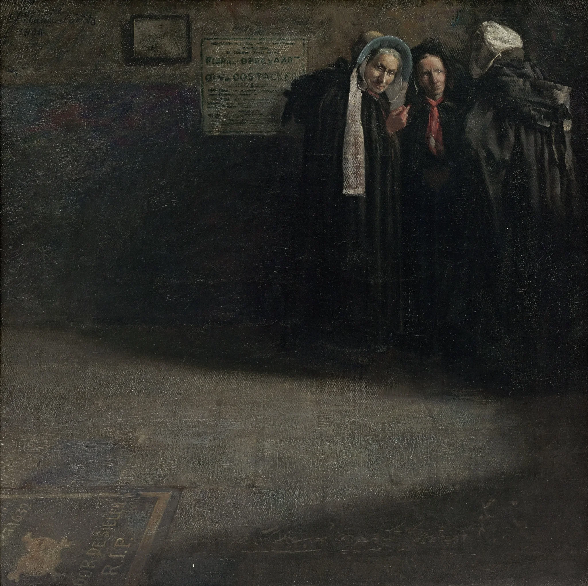 Three Bigots, by Georges Nauwelaerts, unspecified, 1918
