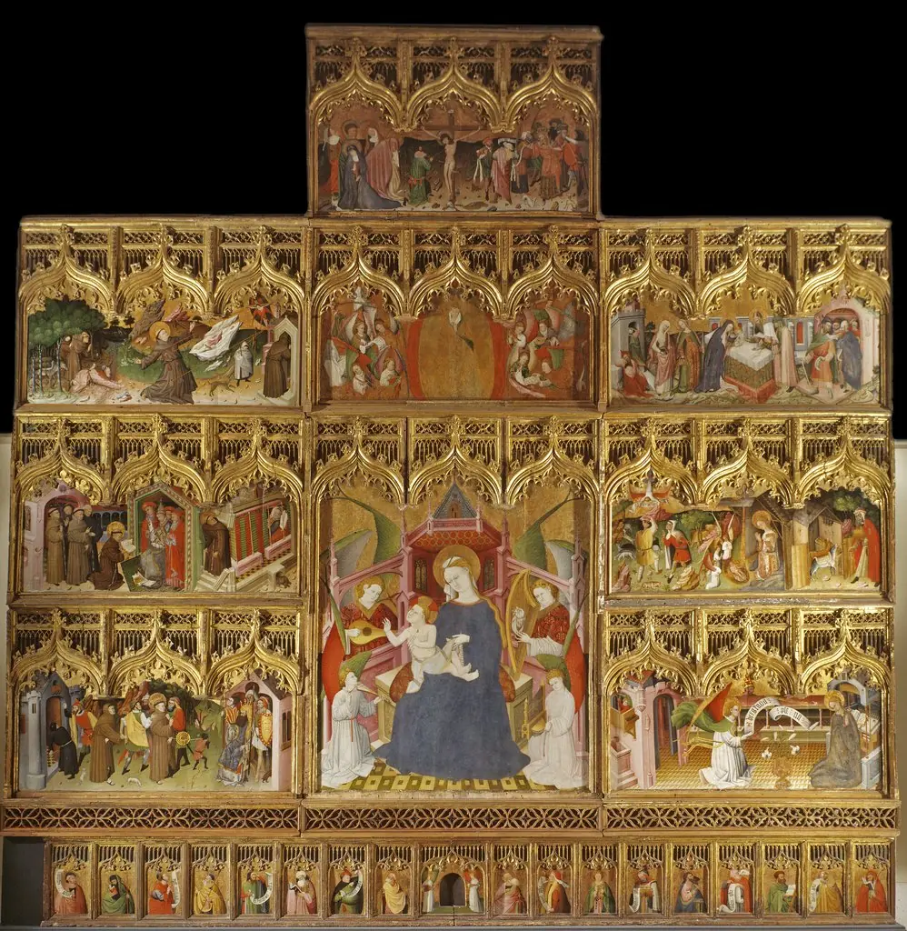 Altar Piece of the Lives of the Virgin and Saint Francis