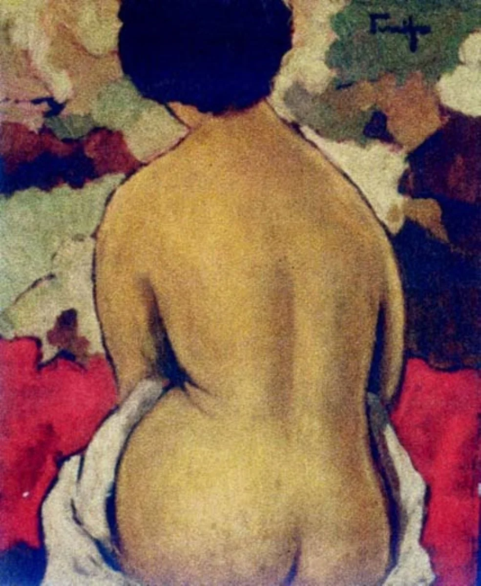 Nud - spate