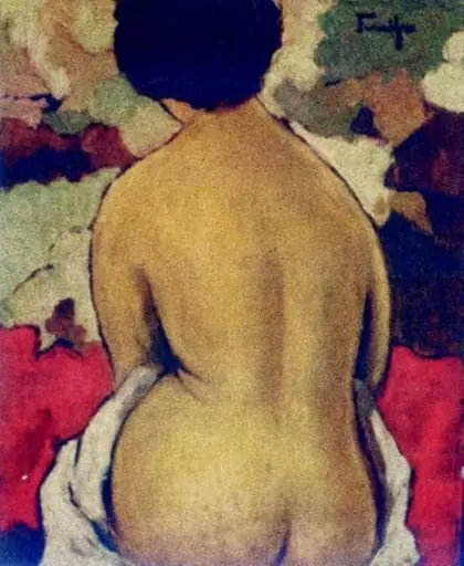 Nud - spate