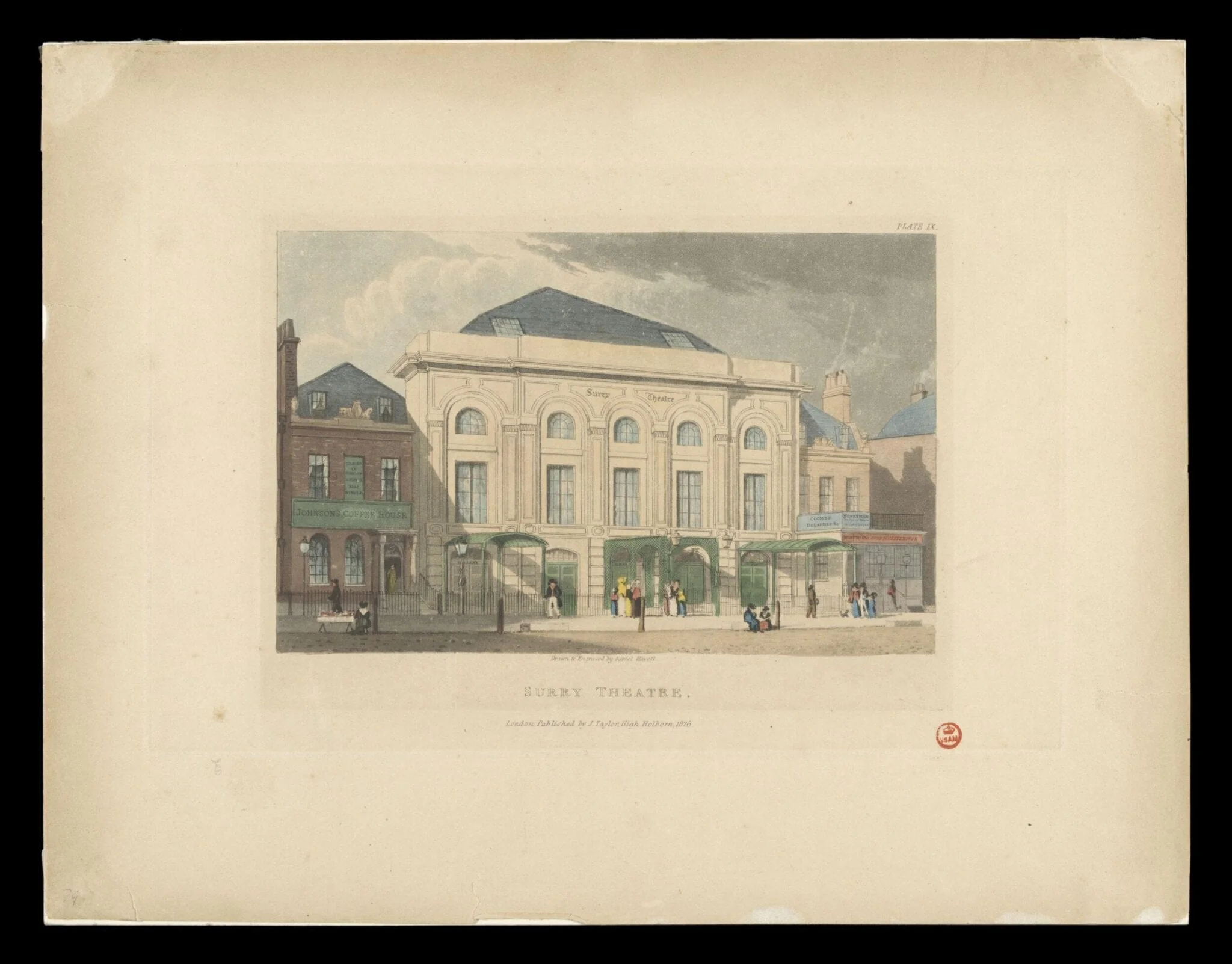 Print Collection, by Daniel Havell, 1826