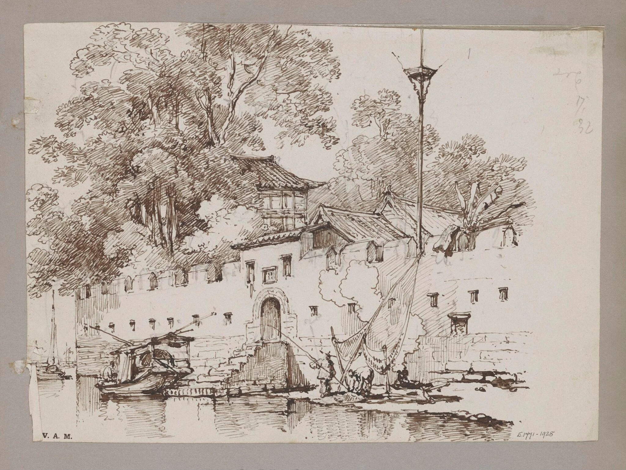 Part of the Dutch Folly, near Canton