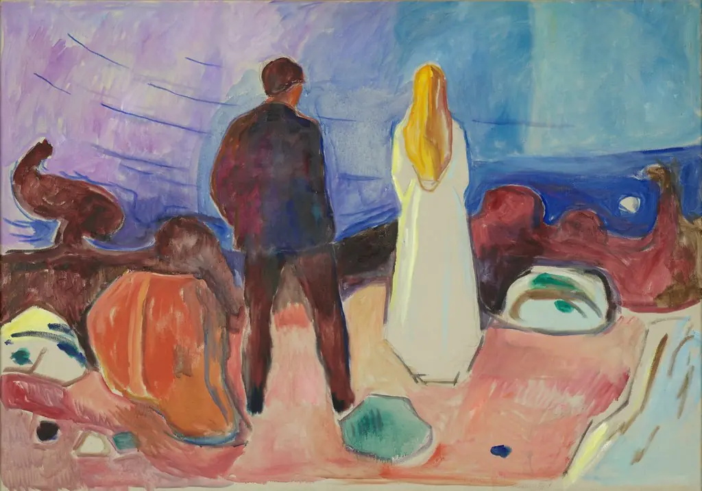 Two human Beings. The Lonely Ones (1933 painting)