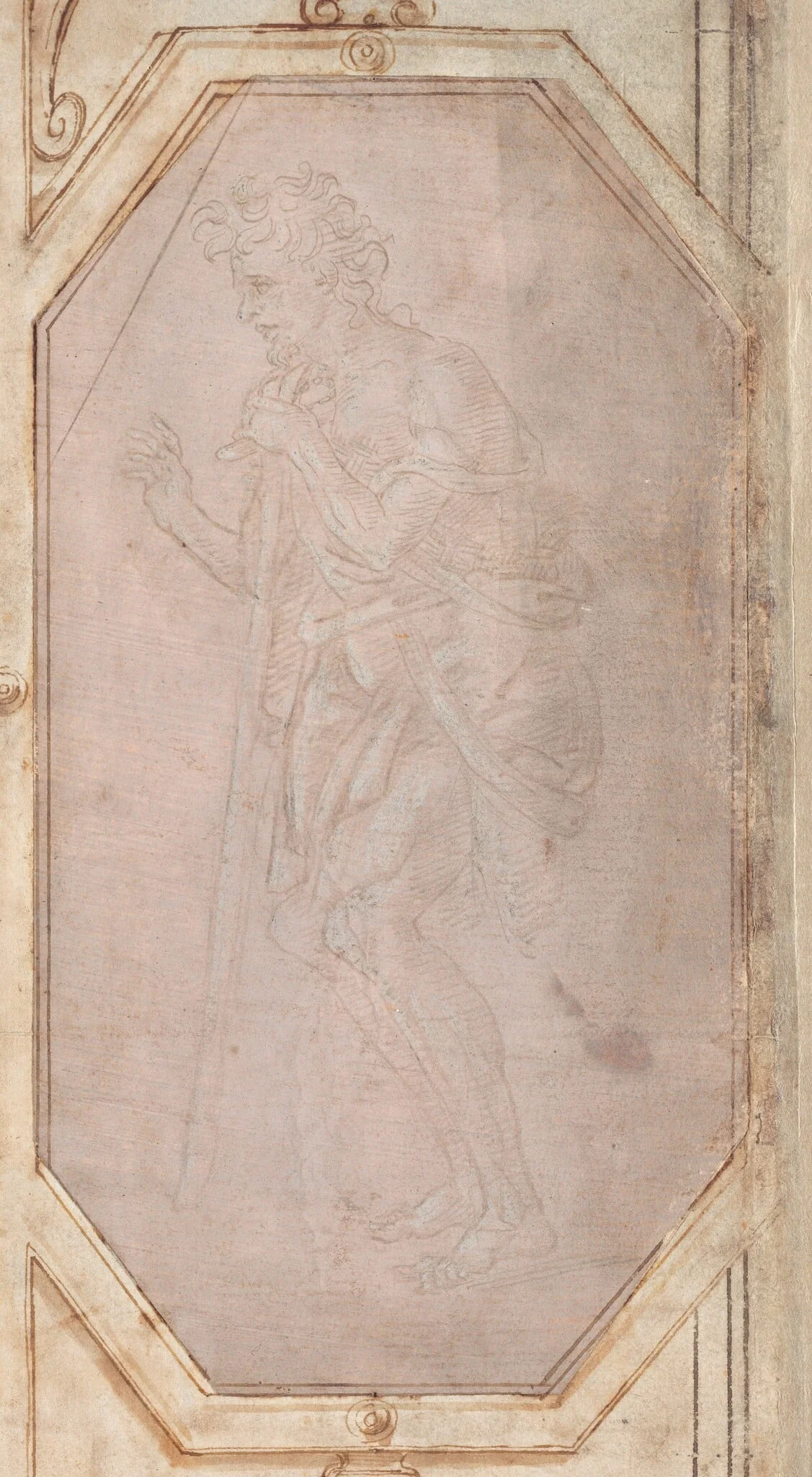 Man with a Stick, by Filippino Lippi, 1500
