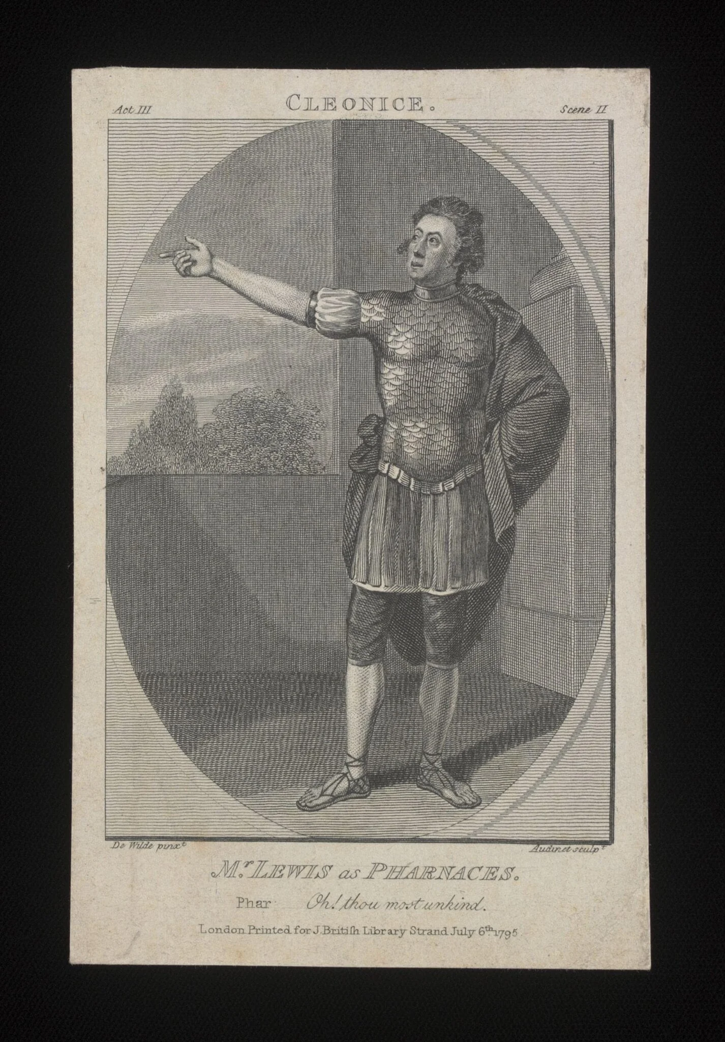 Mr. Lewis as Pharnaces, by Philip Audinet, 6