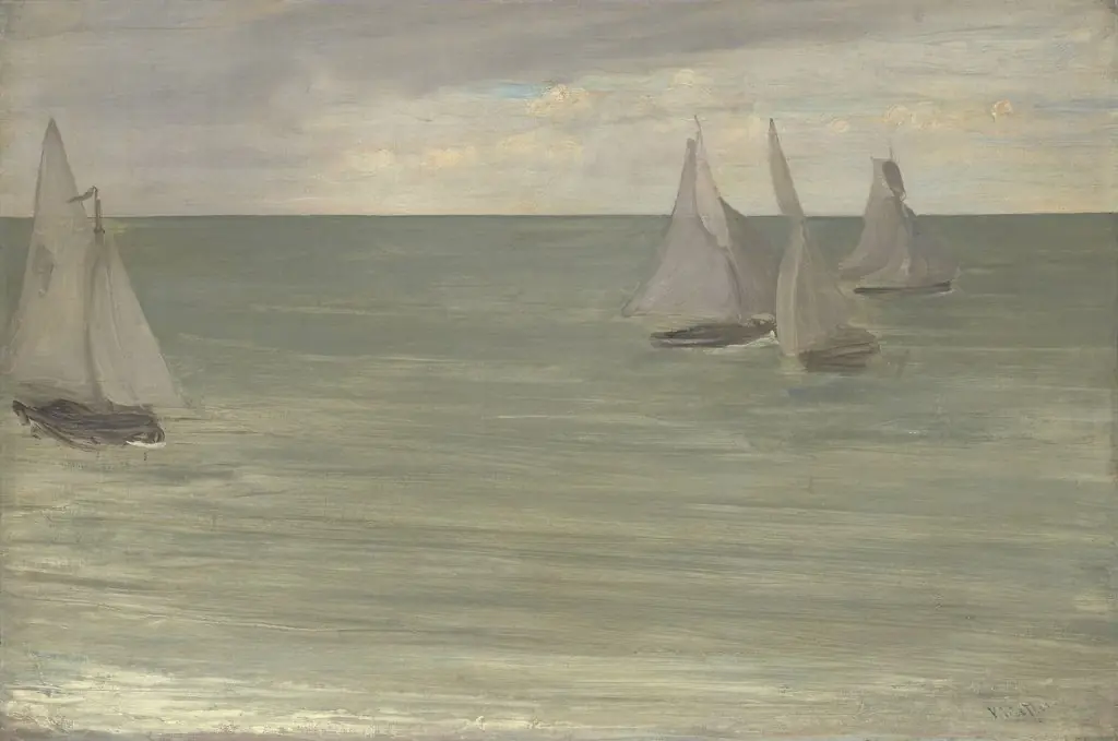 Trouville (Grey and Green, the Silver Sea)