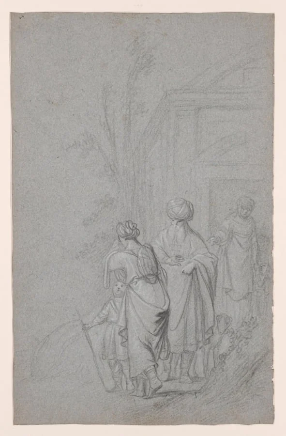 Abraham Casting Out Hagar and Ishmael