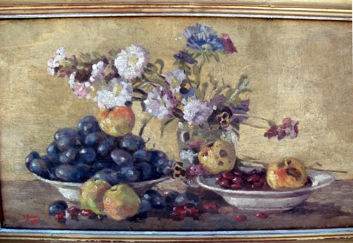 Flori și fructe, by Aurel Băeșu, 1914