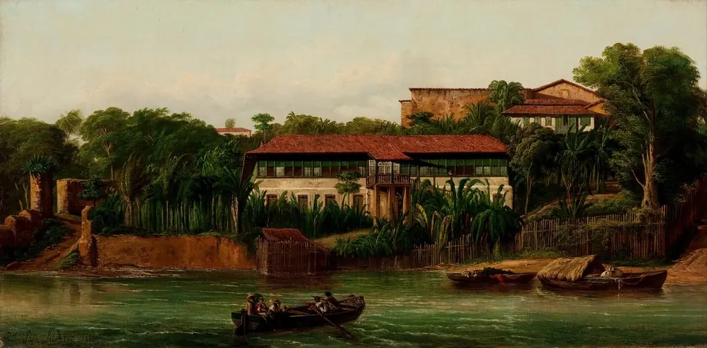 Residence on the Banks of the Anil River