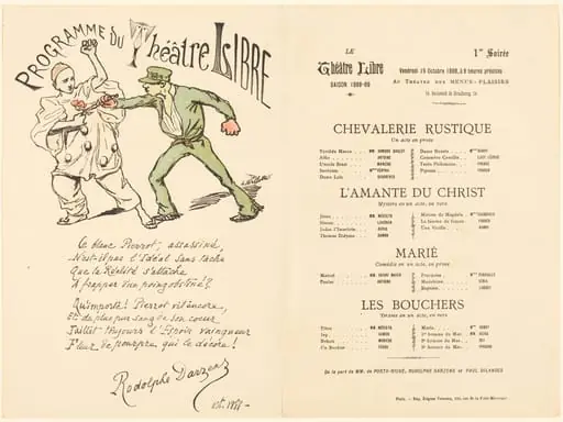Chevalerie rustique; L'Amante du Christ; Marié; Les Bouchers