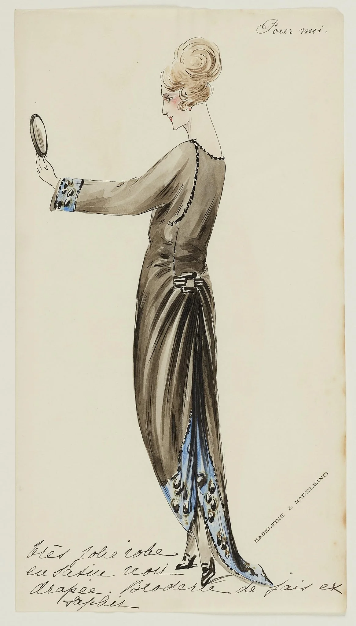 Pour moi., by Madeleine & Madeleine, 1924