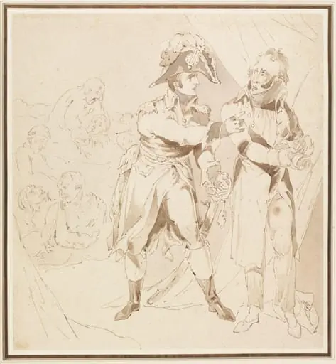 Buonaparte Ordering Five Hundred & Eighty of his wounded Soldiers to be poisoned at Jaffa