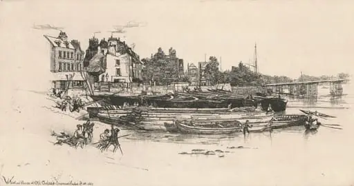 Whistler's House at Old Chelsea
