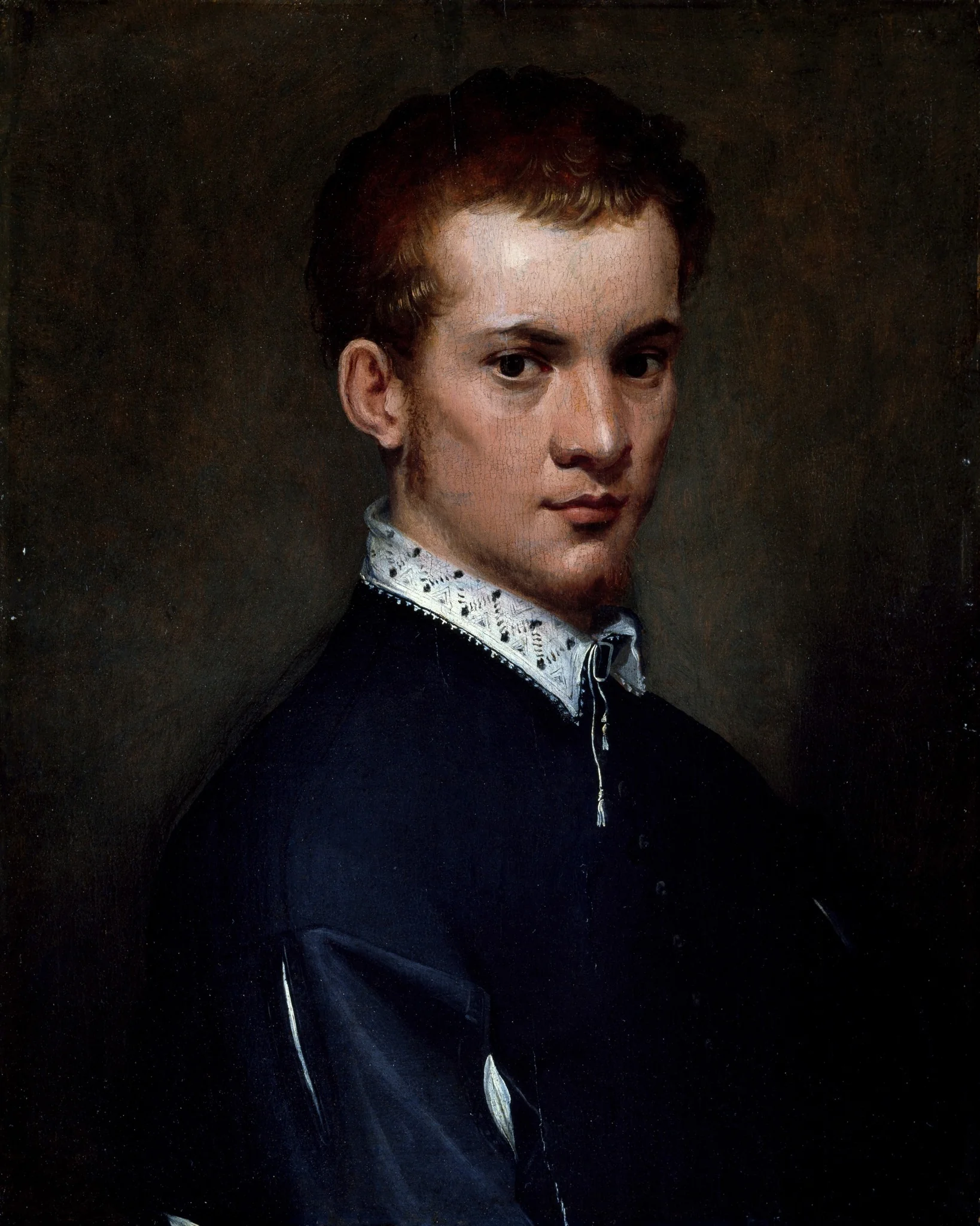 Portrait of a Young Man, by Francesco Salviati, unspecified, 1560