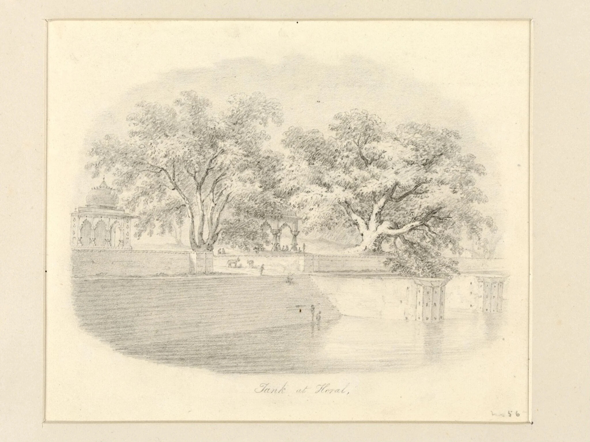 Tank at Horal, by Robert Captain Smith, 1830