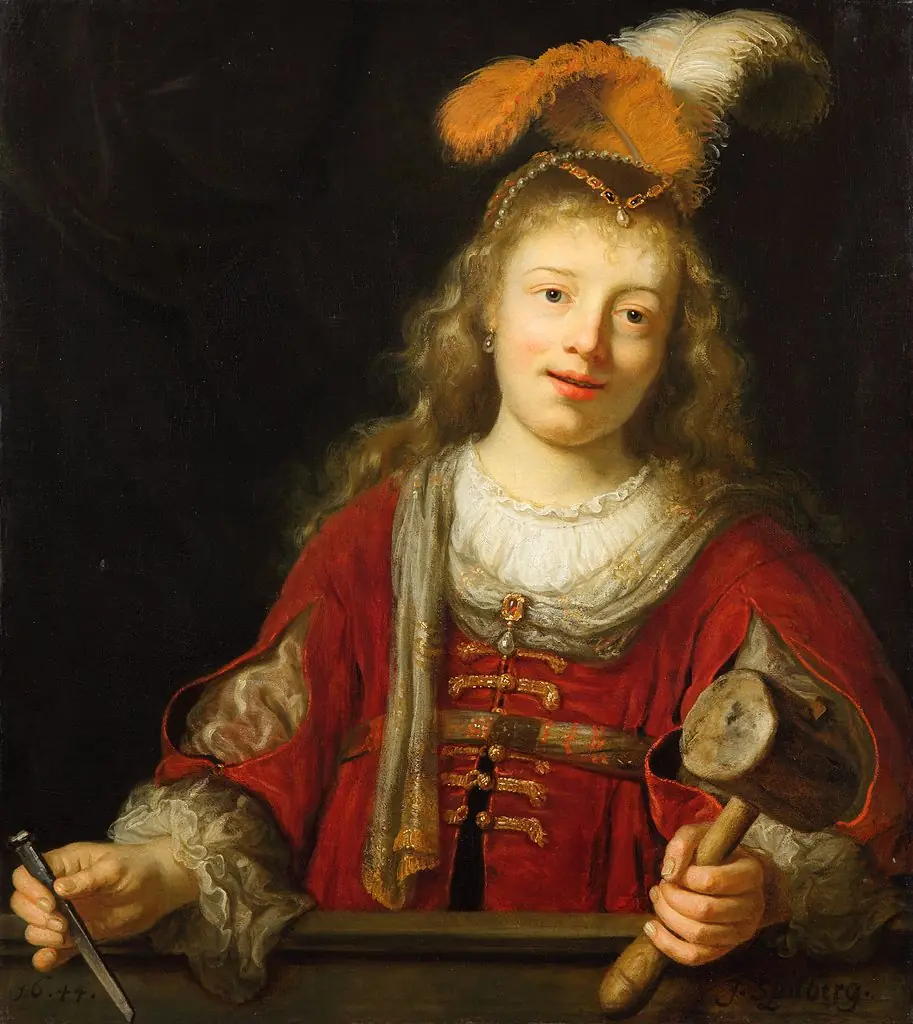 Jaël met hamer en spijker