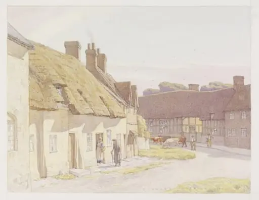 Old Cottages, Long Crendon
