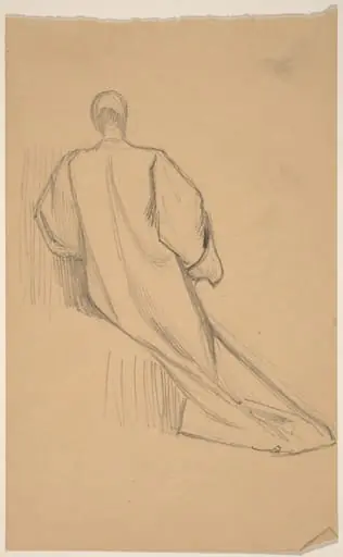 Study of a Figure from Behind