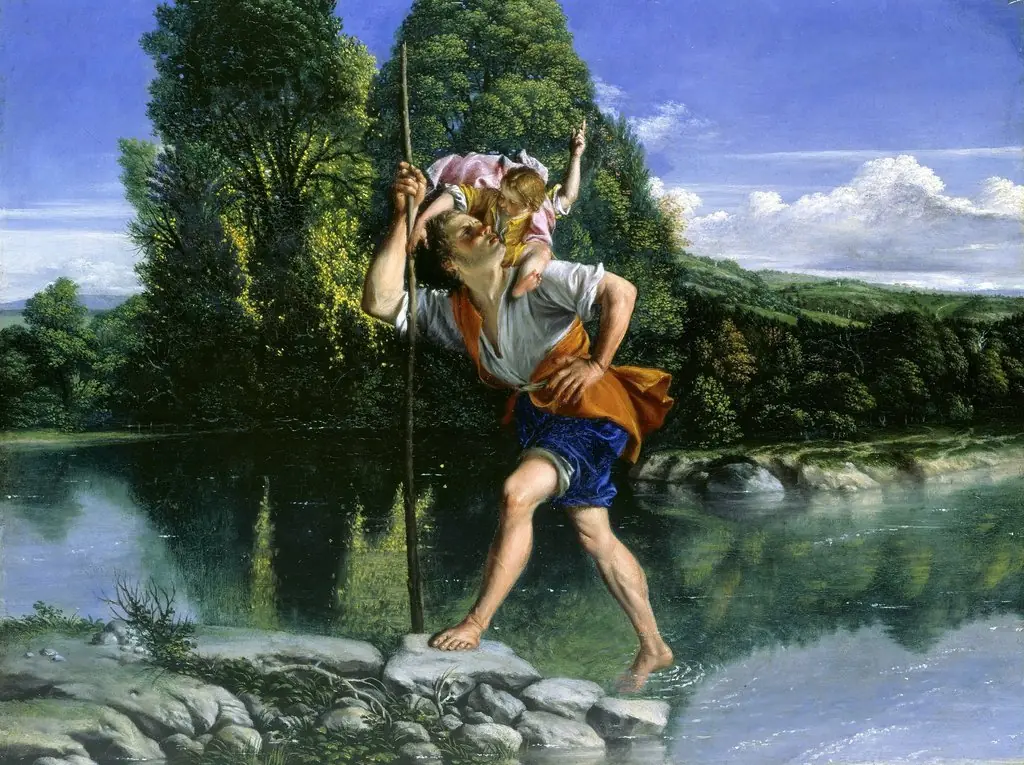 Landscape with St Christopher