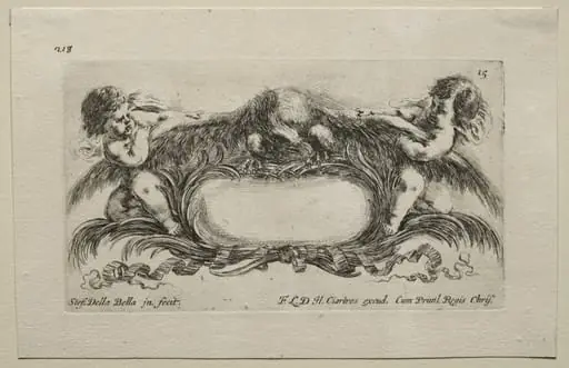 Collection of Various Caprices and New Designs of Cartouches and Ornaments:  No 15