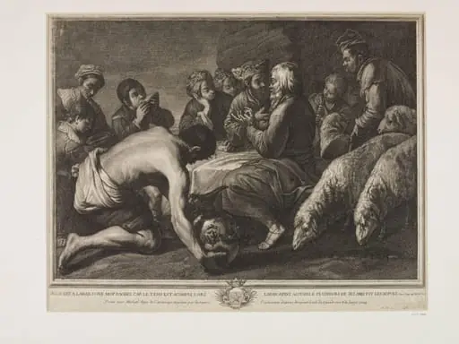 Laban giving his Daughter Rachel to Jacob