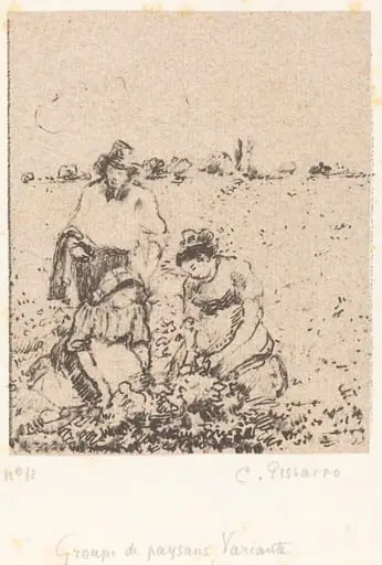 Groupe de paysans (Group of Peasants)