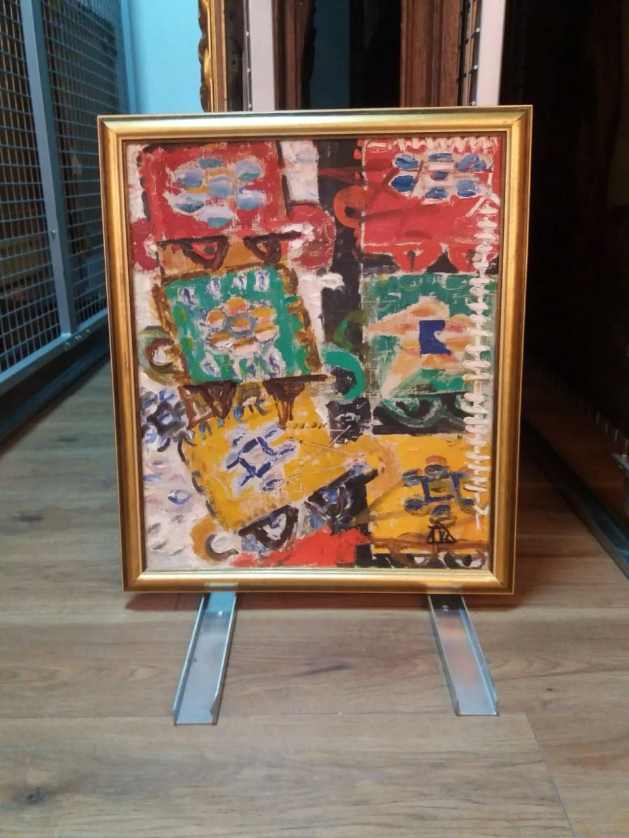 Opoziție în verde, by Ion Țuculescu, unspecified