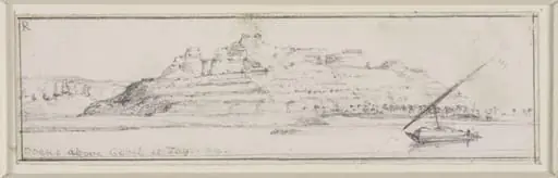 Rocks above Gebel et Tayr