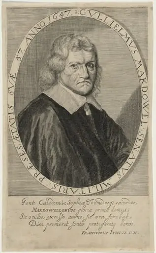 William Macdowell, Scottish Professor at Groningen