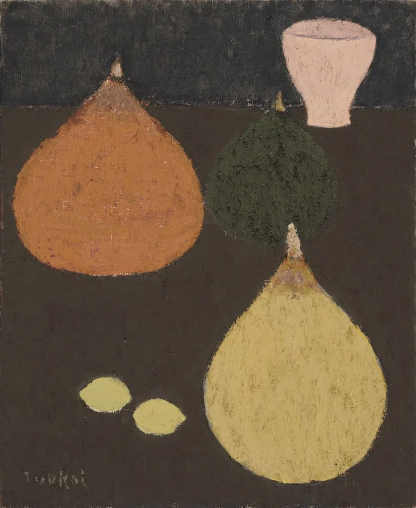 Untitled, by Seiji Chokai, oil, 1950