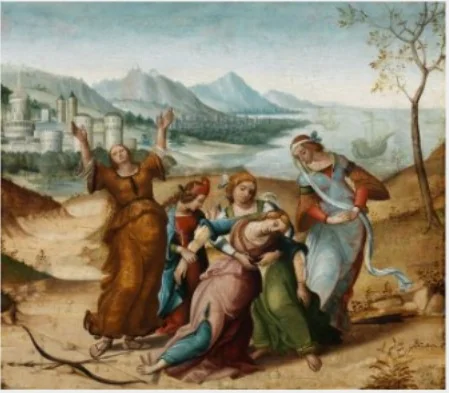 The Death of Eurydice, by Unknown, unspecified, 1850
