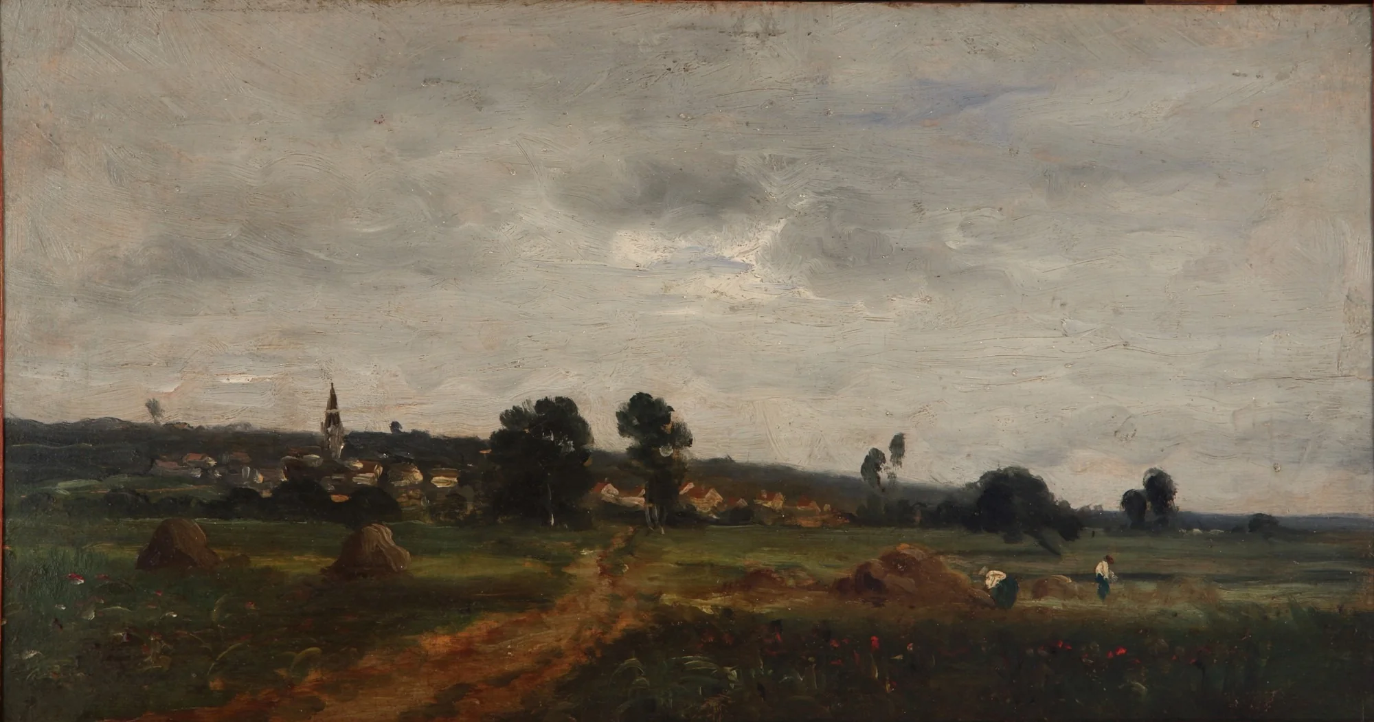 Landscape 2, by Charles François Daubigny, oil, 1850