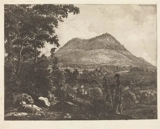 Landeskrone Mountain near Görlitz