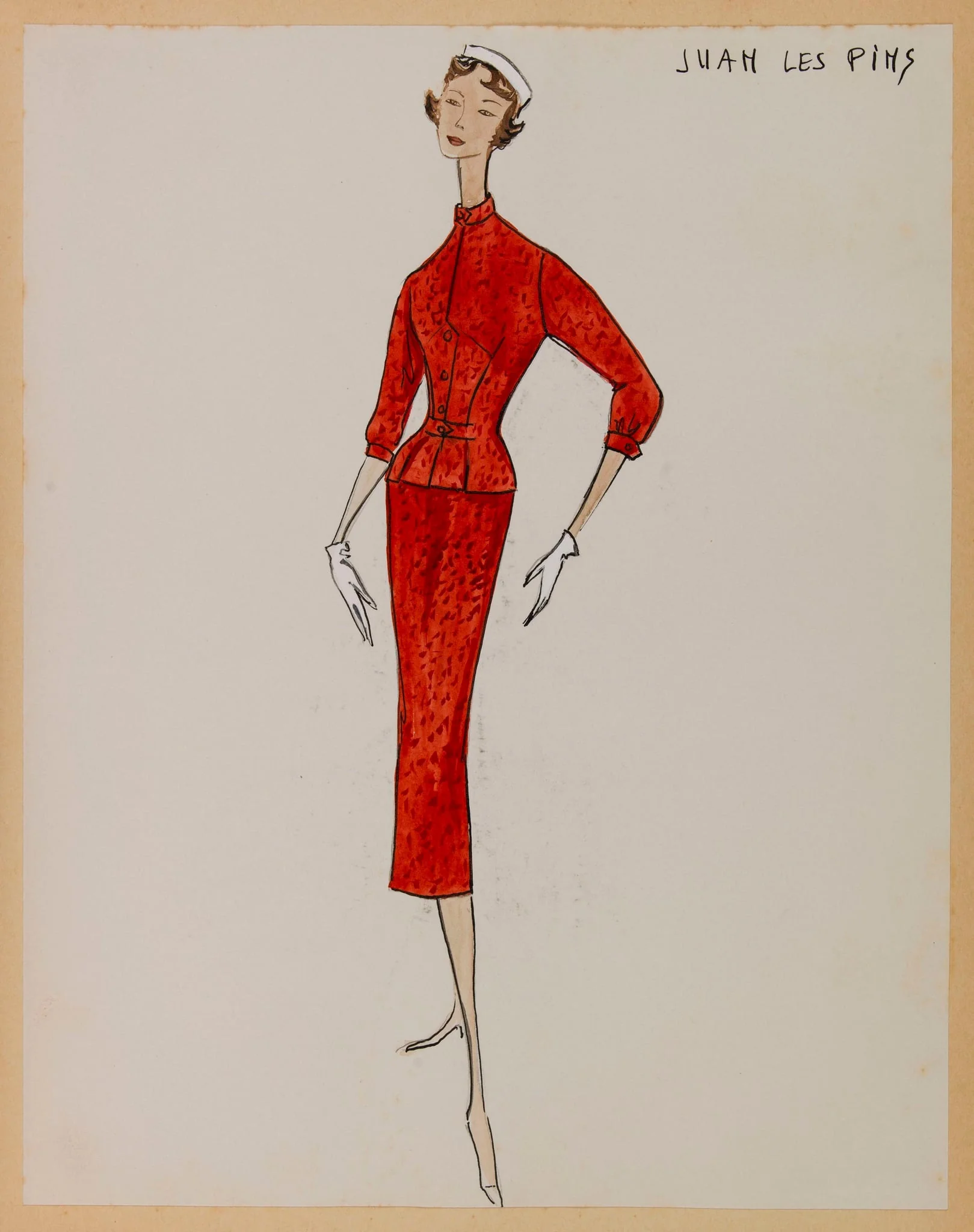 Juan les Pins, by Marie-Louise Carven, 1956