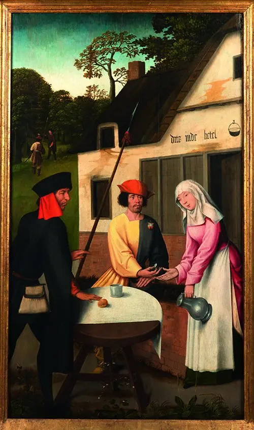 The Landlady at the Inn of Westerlo Recognises the Foreign Coins of the Spies
