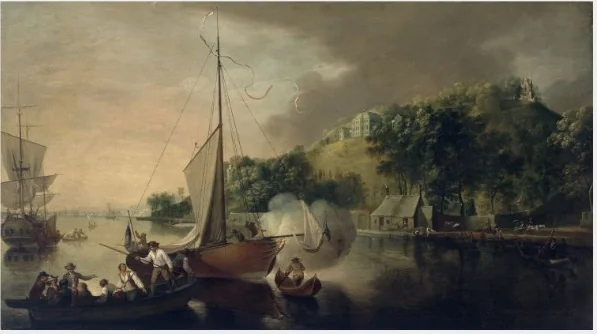 Boats on the River Lee below Tivoli, County Cork