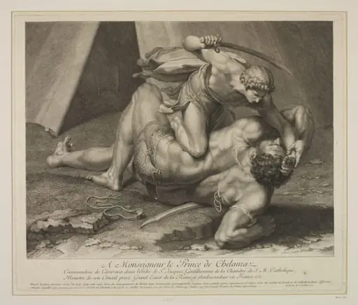 David Slaying Goliath